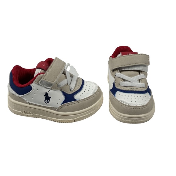 Polo Ralph Lauren Other - Polo Ralph Lauren Masters Court 11 PS Hook & Loop Toddler Sneaker Size 5 NWOB